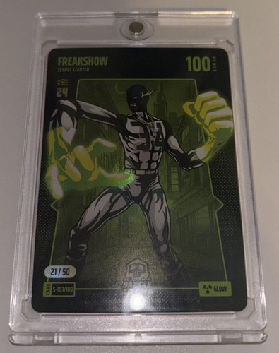 Bo Jackson Battle Arena #S-103/100 FREAKSHOW Secret Starter Glow 21/50 Giannis