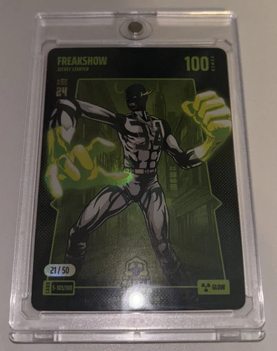 Bo Jackson Battle Arena #S-103/100  FREAKSHOW Secret Starter Glow 21/50 Giannis