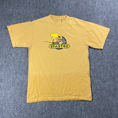 VINTAGE Six Flags Looney Tunes Speedy Gonzales T Shirt Size Medium