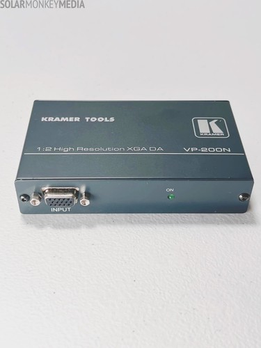 Kramer Electronics VP-200N VGA Video Monitor Splitter Distribution - Picture 4 of 7