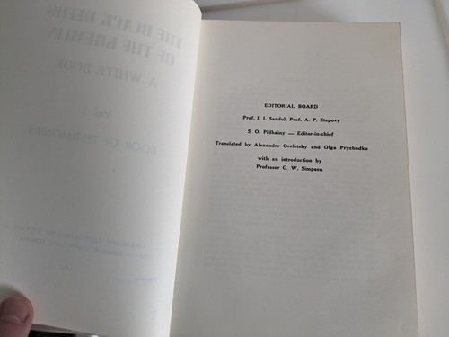 The Black Deeds Of The Kremlin A White Book Vol.1 Soft Cover 1953 - Picture 9 of 13