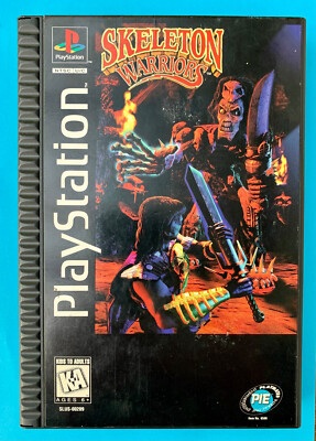 Skeleton Warriors PS1 Playstation 1 + Booklet -  Long Box - englisch -