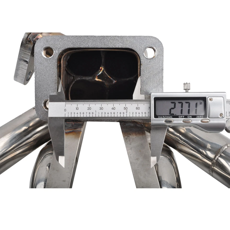 Colector turbo T3 para Ford Mustang SVO Thunderbird TC Merkur XR4Ti 84-86 2,3 L Foto 4 de 4