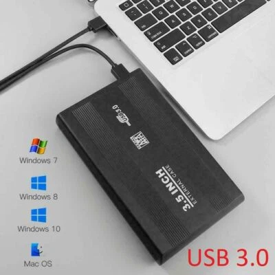 USB 3.0 to SATA Hard Drive Enclosure Caddy Case For 2.5" Inch HDD / SSD External