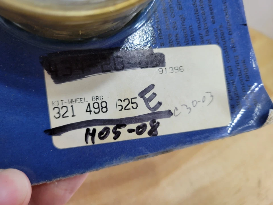 Cojinete de rueda Ruville para Audi 4000 80 90 cupé Fox NUEVO Hecho en Alemania Foto 2 de 3