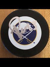 PAUL MCINTOSH SIGNED BUFFALO SABRES HOCKEY PUCK w/ COA