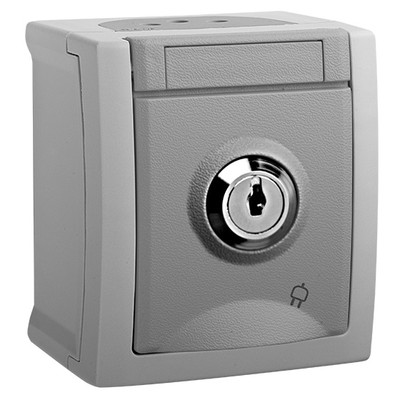 Steckdose Feuchtraumsteckdose Aufputzsteckdose Aufputzsteckdose IP54 16A 250V