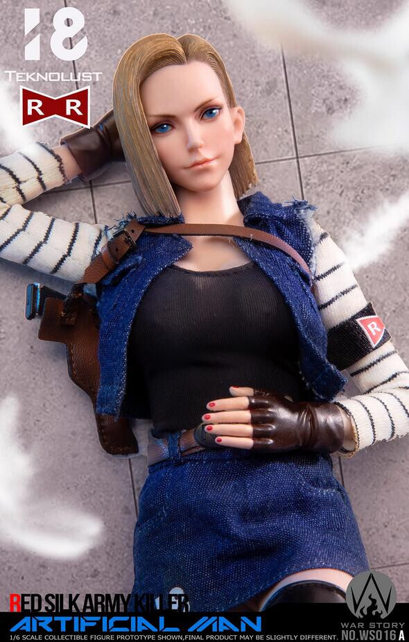 WAR STORY Dragon Ball Android 18 1/6 Female Action Figure WS016A