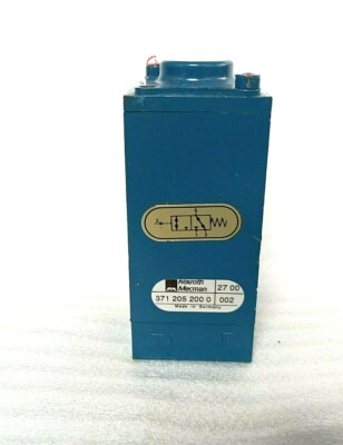 Rexroth Mecman 3712052000 Pneumatic Directional Control Valve 3/2 Wabco Aventics