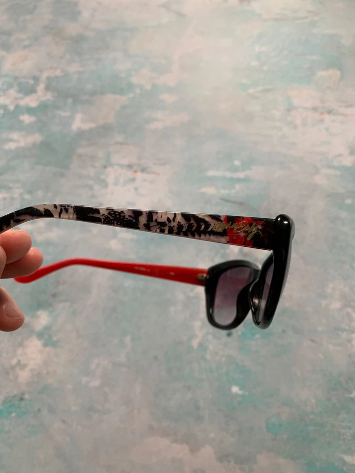 Gafas de sol para mujer Miss Sixty Hype marco de plástico floral lente Y2K color negro Foto 4 de 4