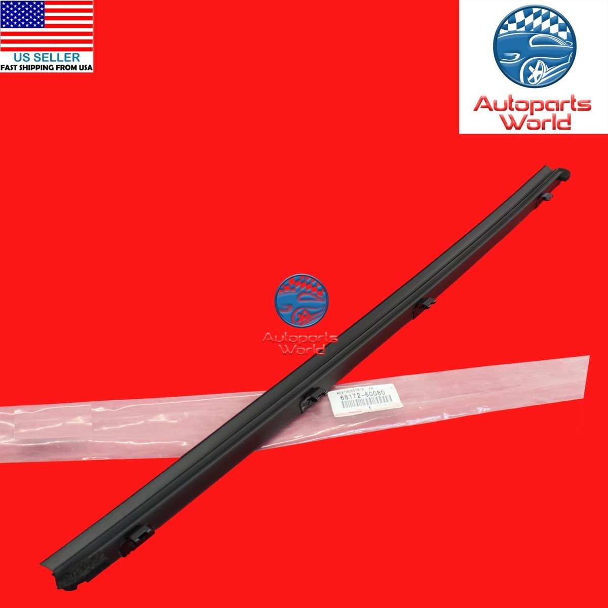 GENUINE TOYOTA 10-23 4RUNNER GX460 LEFT FRONT DOOR BELT