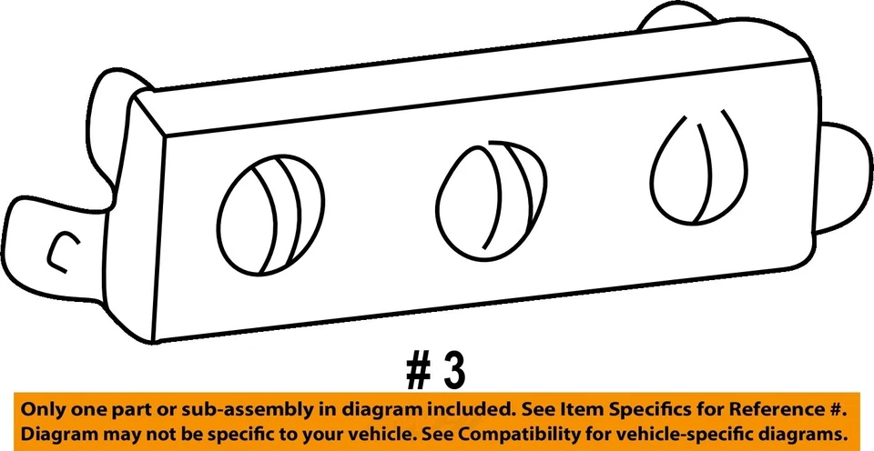 Interruptor selector de aire acondicionado usado se adapta a: Chevrolet Camaro 1999 con descongelación trasera grado A Foto 4 de 4