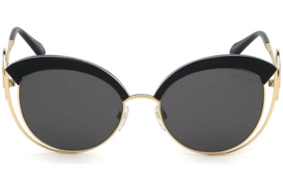 Roberto Cavalli Montemignaio RC1086 01A Black Round Cat Eye  display picture 2