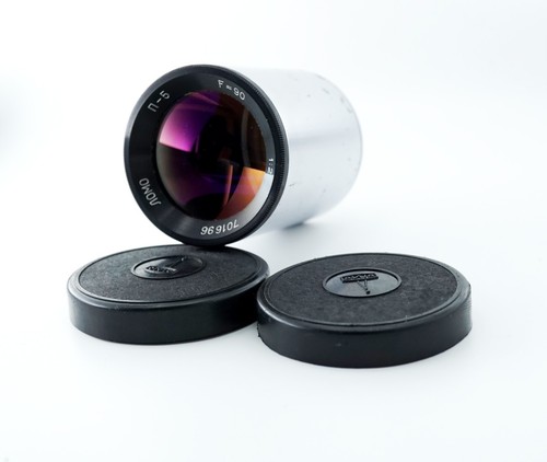 MINT LOMO P-5 F=90 П-5 lens for KN 35mm film MOVIE PROJECTOR APLANAT - Picture 5 of 9