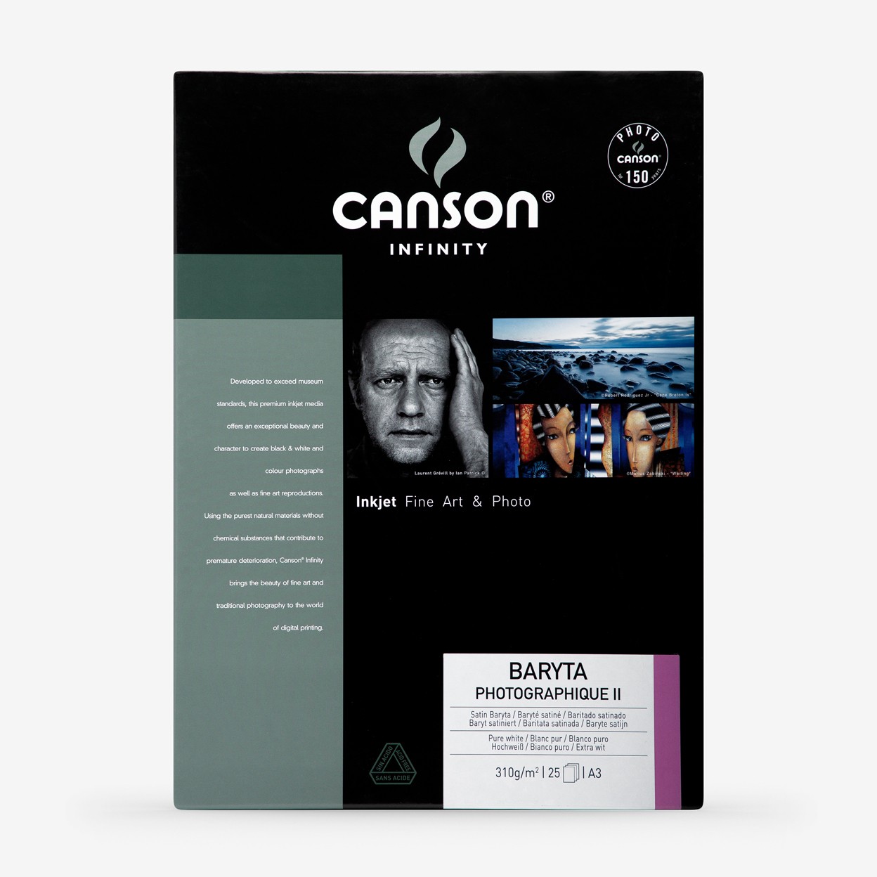 Canson : Infinity : Baryta Photographique : Inkjet Paper : 310gsm : 25 Sheets...