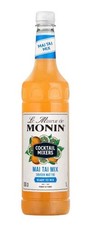 Monin Cocktail/ Mocktail Mix Mai Tai 1L VEGAN & GLUTEN FREE *BBE 05/2026*