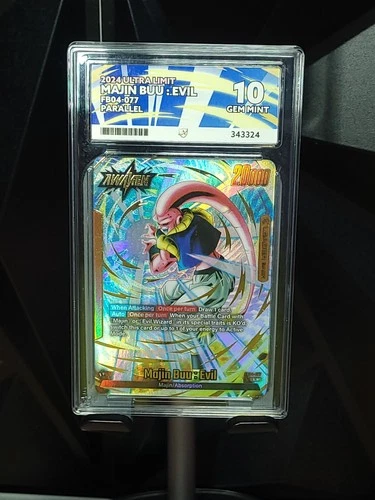 Majin Buu:Evil FB04-077 L☆ Awaken GOLD Foil Dragonball Super ACE 10 *MT*