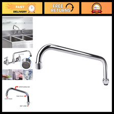 14 Swivel Spout Replacement Kit for Kitchen Sink Faucet - Stainless Steel Chrom