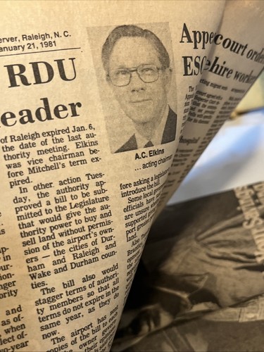 Newspaper Iran Hostages Released Reagan Inauguration Raleigh NC January 21 1981 - Picture 24 of 24