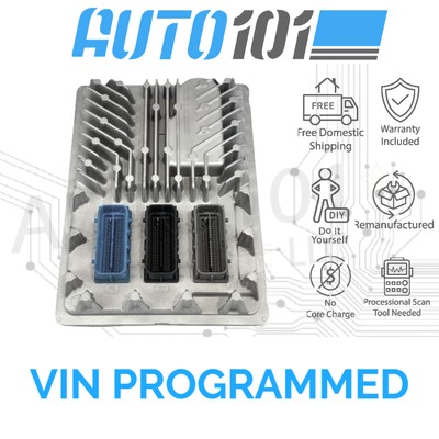 VIN Programmed 2016-2017 GMC Sierra Engine Computer ECM 12704476 GM