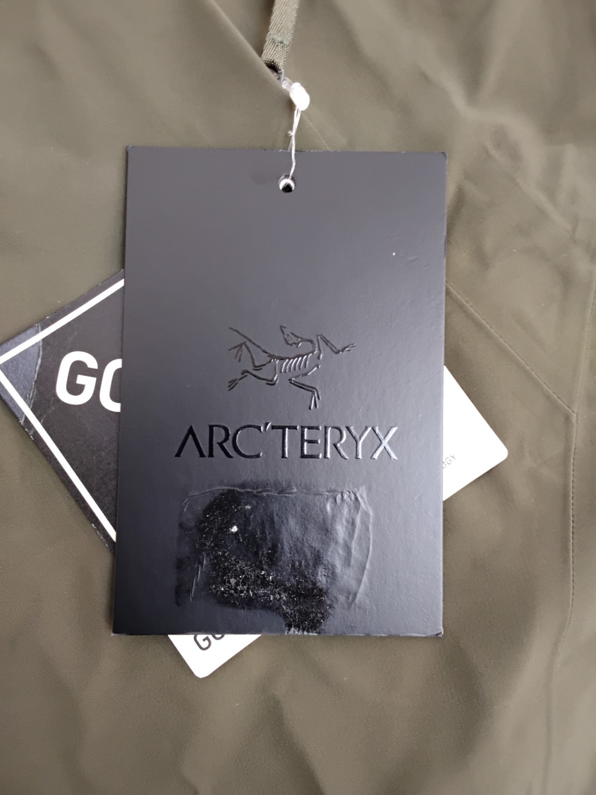 Arc'teryx Rush Gore-Tex Jacket Women's L Green/Beige (Rune/Tatsu) NWT #J5158 thumbnail 13