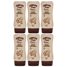 Hawaiian Tropic Hydrating Protection Sunscreen Lotion SPF 15 UVA + UVB 180ml X6 18.51 per litre