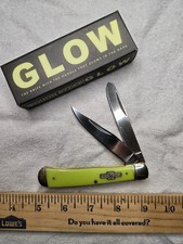 Rough Ryder Glow Knife Knife RR1428 w/ Box Glows In The Dark
