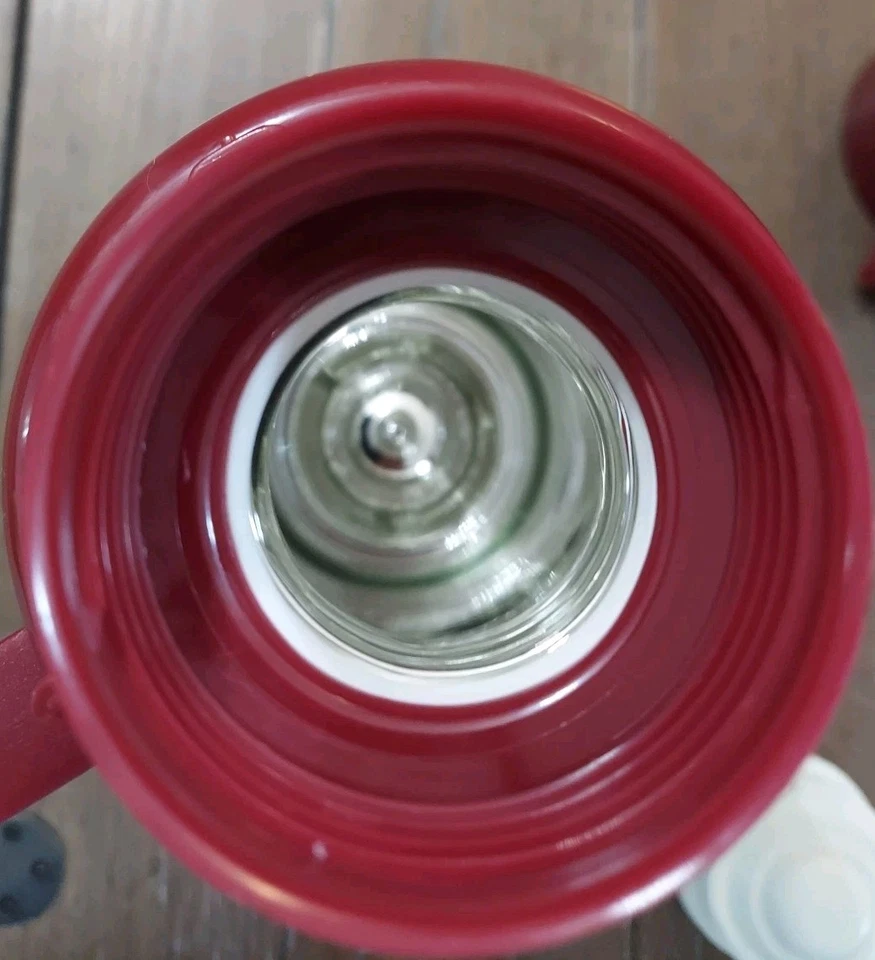 NEW never used Dunkin Donuts 1 Liter Coffee Tea Cup Mug Travel Thermos  - Image 3 of 4