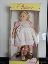 Vintage Paulinettes Doll 17" Pauline Bjonness-Jacobsen "GOLDiLOCKS" w Bear NIB