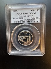 2002-S 25C Mississippi Silver, DCAM (Proof) Washington 50 States