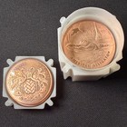 20x -  1 oz Copper Rounds .999 Fine American Alligator Wildlife Design TUBE LOT — photo 4