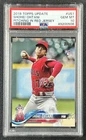 SHOHEI OHTANI PSA 10 2018 TOPPS UPDATE #US1 ROOKIE PITCHING RED JERSEY RC ANGELS