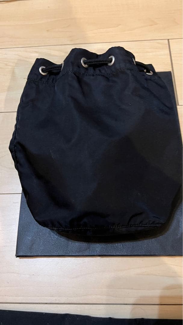 [Authentic] PRADA Drawstring Accessory Pouch Nylo… - image 4