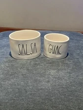 Rae Dunn Guac & Salsa Ceramic Dishes. Free  Shipping