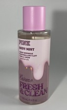 Victoria  s Secret PINK Fresh  Clean Cr me Body Mist 8.4oz NEW