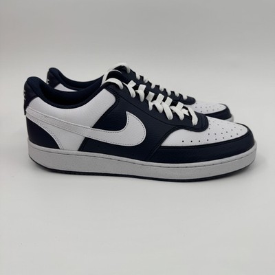 Nike Men's Court Vision Low Midnight Navy/White Medium Size 12