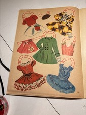 1959 Shirley Temple Paper Doll Book Uncut Saalfield 1727 Dolls Dresses