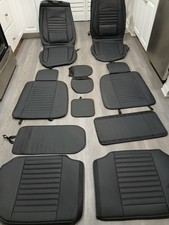 Car Seat Covers Fit for Hyundai Tucson 2010-2025 Waterproof Leather