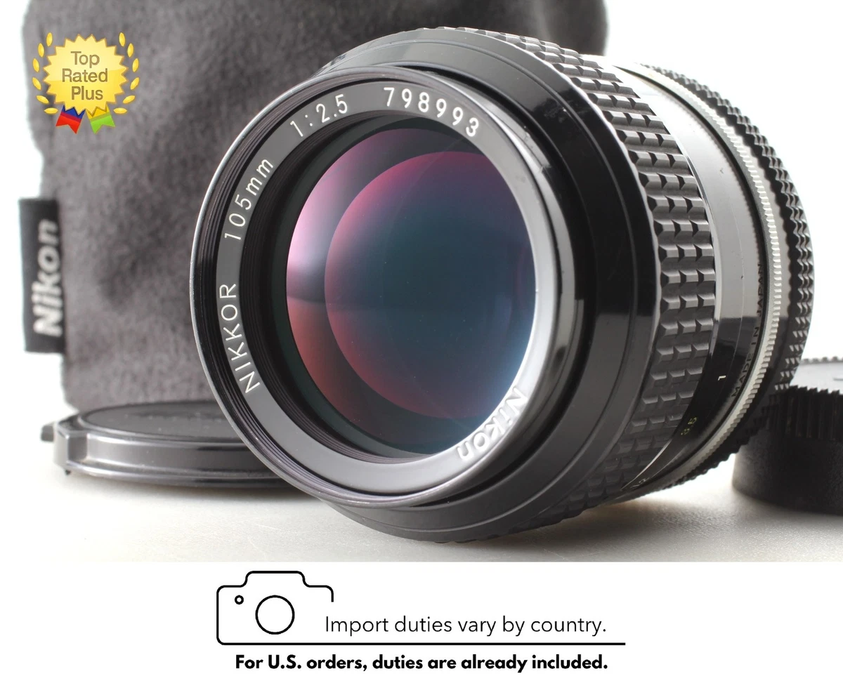 Nikon 105mm f/2.5 Camera Lenses for sale - eBay