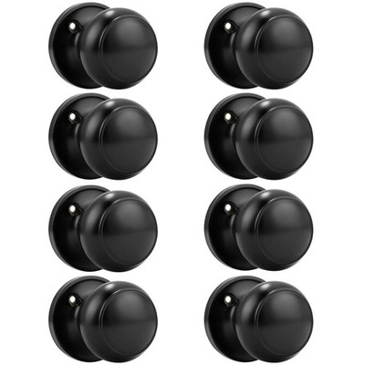 Probrico 8 Pack Dummy Door Knobs Closet Door Knobs Non-Turning Hardware