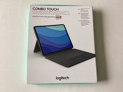 Logitech Combo Touch iPad Pro 12,9 Zoll 5. Generation 2021 Tastatur-Etui