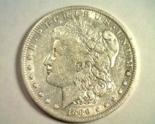 1889-O MORGAN SILVER DOLLAR EXTRA FINE / ABOUT UNCIRCULATED XF/AU ORIGINAL EF/AU