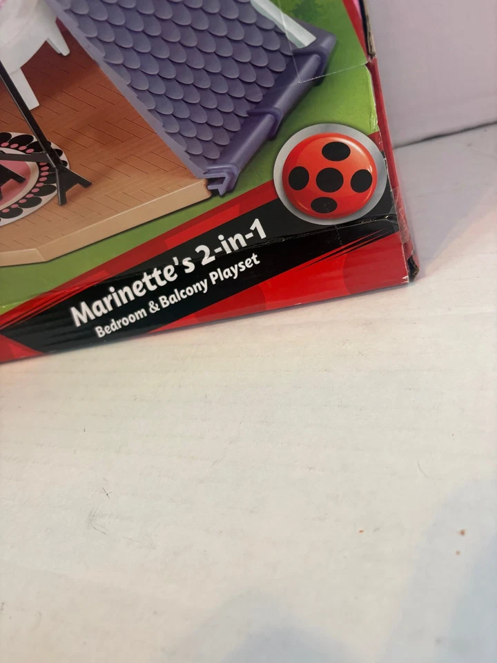 Juego de dormitorio y balcón Miraculous Ladybug Superhero Marinette's 2 en 1 Foto 3 de 3