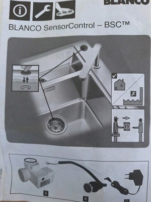 Blanco SensorControl-BSC  Sensorgesteuerte Ablauffernbedienung