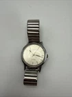 Vintage 1963 Timex 21 Jewels Self-wind  Mens Wrist Watch Silver Tone 34mm Works