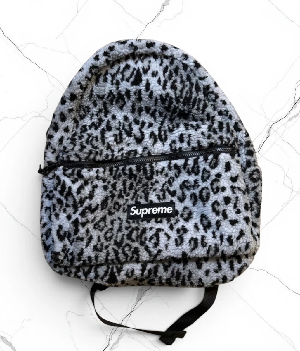 Supreme Fleece Backpack Bags for Men for sale | eBay