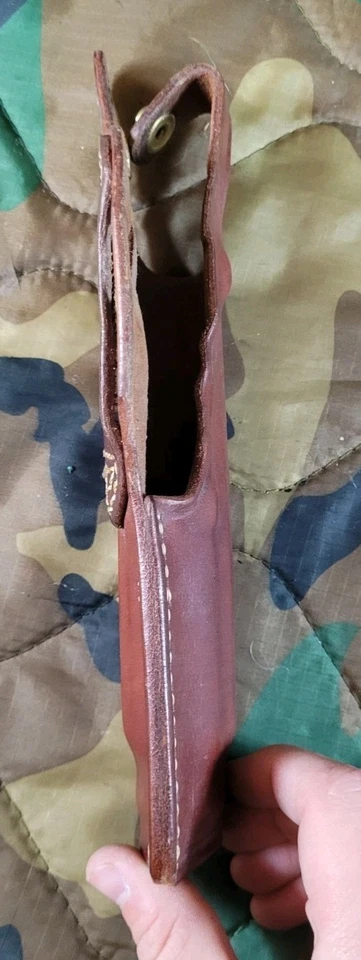 Triple K 196-36A Beretta 92/96 Holster Right-hand Leather Owb With Thumb Snap - Image 4 of 4