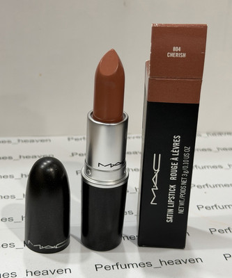 Mac Satin Lipstick # 804 CHERISH  - Full Size 3 g / 0.1 oz. New with Box