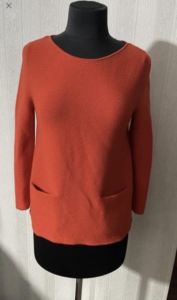 Women COS Sweater Orange