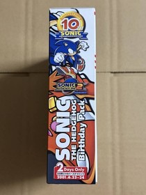 Unused Dreamcast SONIC ADVENTURE 2 Birthday Pack